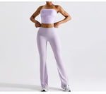 Sexy Strapless Sports Bra Backless Gym Top Women Quick-Drying Yoga Clothes Women Top Fitness Chest Wrap Underwear Workout Bra