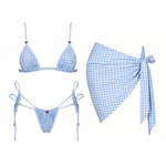 2026 2Pcs Sexy Women One Piece Swimsuit Female Push Up Swimwear BiquiniHigh Cut Monokini Solid Swim Suit Bathingsuit Beachwear