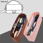 1PC Felt Insert Bag Organizer, Makeup Organizers, Liner Perfect for Brand Women's Handbags For And Cosmetic Bags〔Nest〕