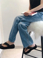 2026 New Arrivals Summer Fashion Black Flip Flops Flat Sandals Women Leisure White Slides Shoes Comfy Walking Beach Footwear