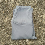 Solid Color Back Waist Pocket High Waist Fitness Yoga Legging soft Women Sport Pant Tight Butter Athletic Gym Ankle-Length Pants