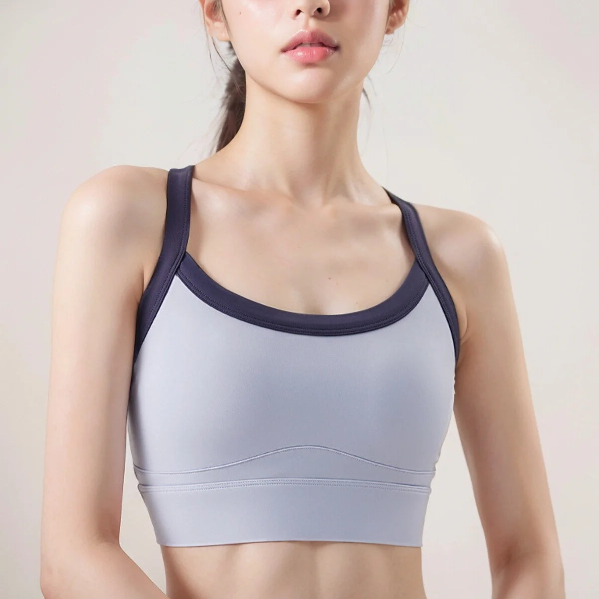 New Selling High Strength Sports Underwear Women's Shock-proof Cross Back Yoga Wear Sports Bra Fitness Vest
