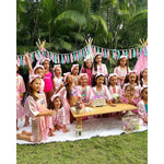 6-15 Set Muti Colors Spa Party Robe for Girls Kids Birthday Party Supplies Favors Spa Day Robes Gowns Sleepover Pyjama Party