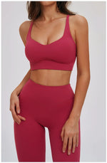 High Strength Sports Bra Women Gym Top Running Back Cross Yoga Bra Breathable Sports Underwear Women Fitness Workout Top Women
