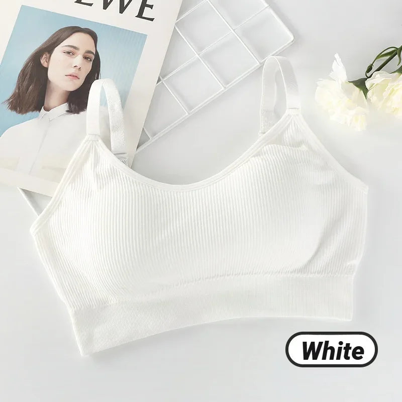 Sexy Seamless Brassiere Bras For Women Full Cup Breathable Bralette Wire Free Sleep Bra Tube Top Sports High Quality