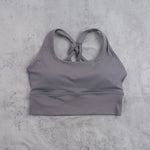 DIAS FIT JOY Yoga bra Naked feel cross back sports bra yoga clothes women's Cycling running fitness top