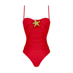 Women One Piece Swimsuit Holiday Female Retro Swimwear Beach Dress Luxury Bikini Designer Bathing Suit Backless Black Surf Wear