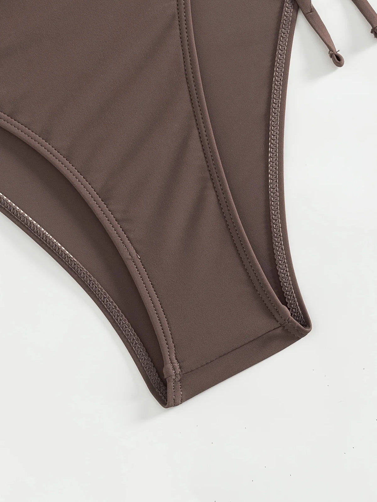 ZTVitality Sexy Solid Bikini Set 2024 New Arrival Biquini Padded Bra Halter Bandage Swimsuit Women Swimwear Summer Bathing Suit