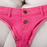 Sexy Low Waist Mini Denim Shorts Women Summer Beach Short Pants Jeans Woman Fashion Womens Club Party Jean Micro Shorts LTMW