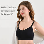 Nursing women's Wire-free Front Buckle Pregnant Bra Plus Size Nursing Adjustable Push-up Bra Underwear Plus Up