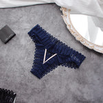 Thin Sexy Girls Panties Lace G String Seamless Women Briefs Thong Hollow Out Underwear Transparent Female Low Waist Lingerie
