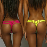 Women Cross Strap Swimwear Sexy Bikinis Bottom Fashion Swimsuit Bikini Panties Cheeky Thong Bikini Bottoms Swim Trunks