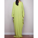 Greek Goddess Long Dress Batwing Sleeve Tunic Beach Cover Up Cover-ups Beach Dress Beach Wear Beachwear Kaftan Maxi Dress V4427