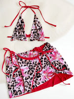 XS - L Two-side Wearable Reverside Bikini Women Swimwear Female Swimsuit Three-pieces Bikini Set Bathing Suit Swim Beachwear