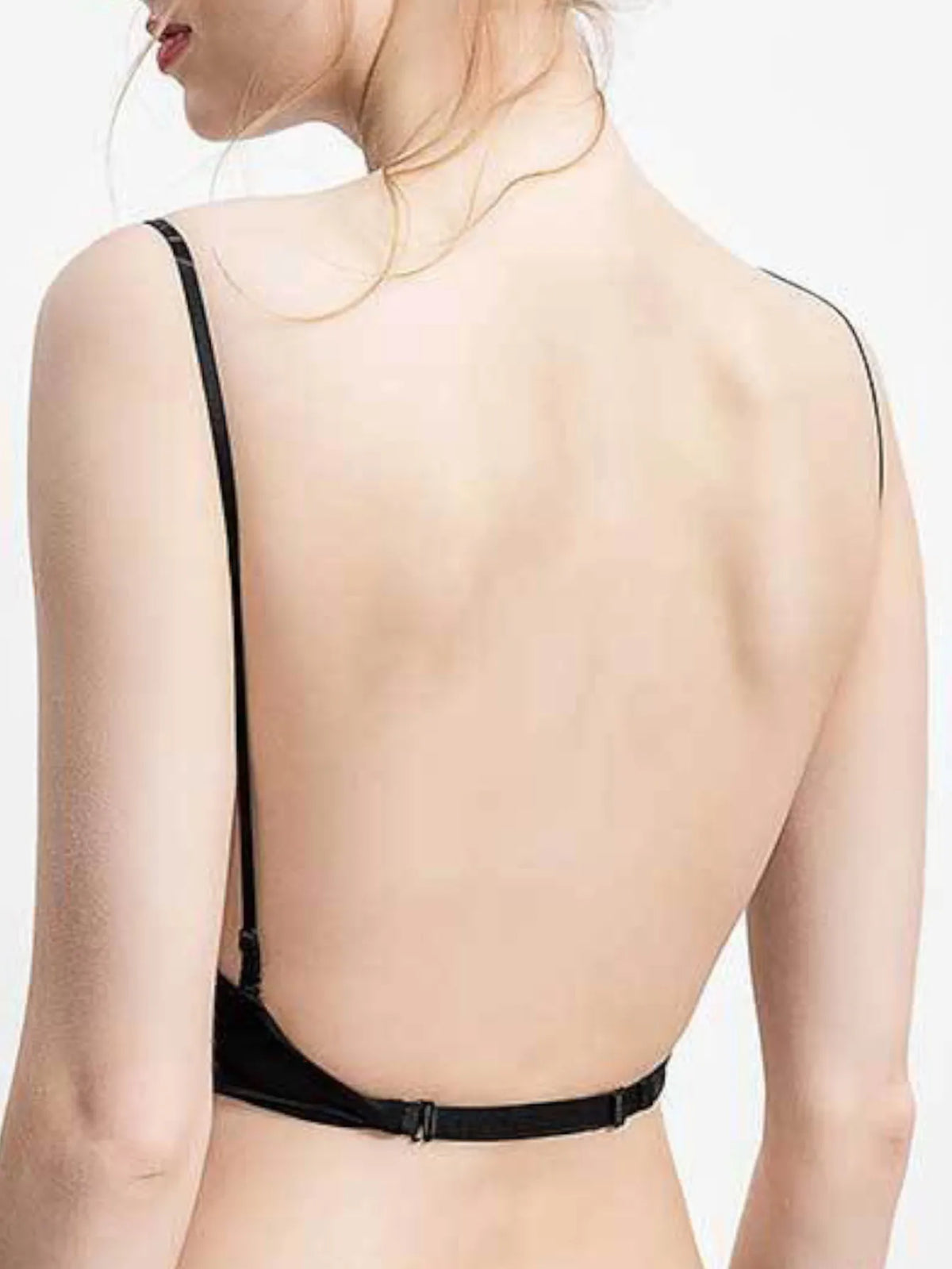 Women‘s lace bralette wireless push-up bra U back sexy Lingerie Deep V bra sexy backless invisible underwear with crossed back