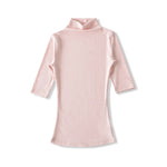 New Pure Desire Style High Neck Slim Fit Base Solid Color Casual T-Shirt Charming For Woman Elegant Fashion Soft T-Shirt M8IL