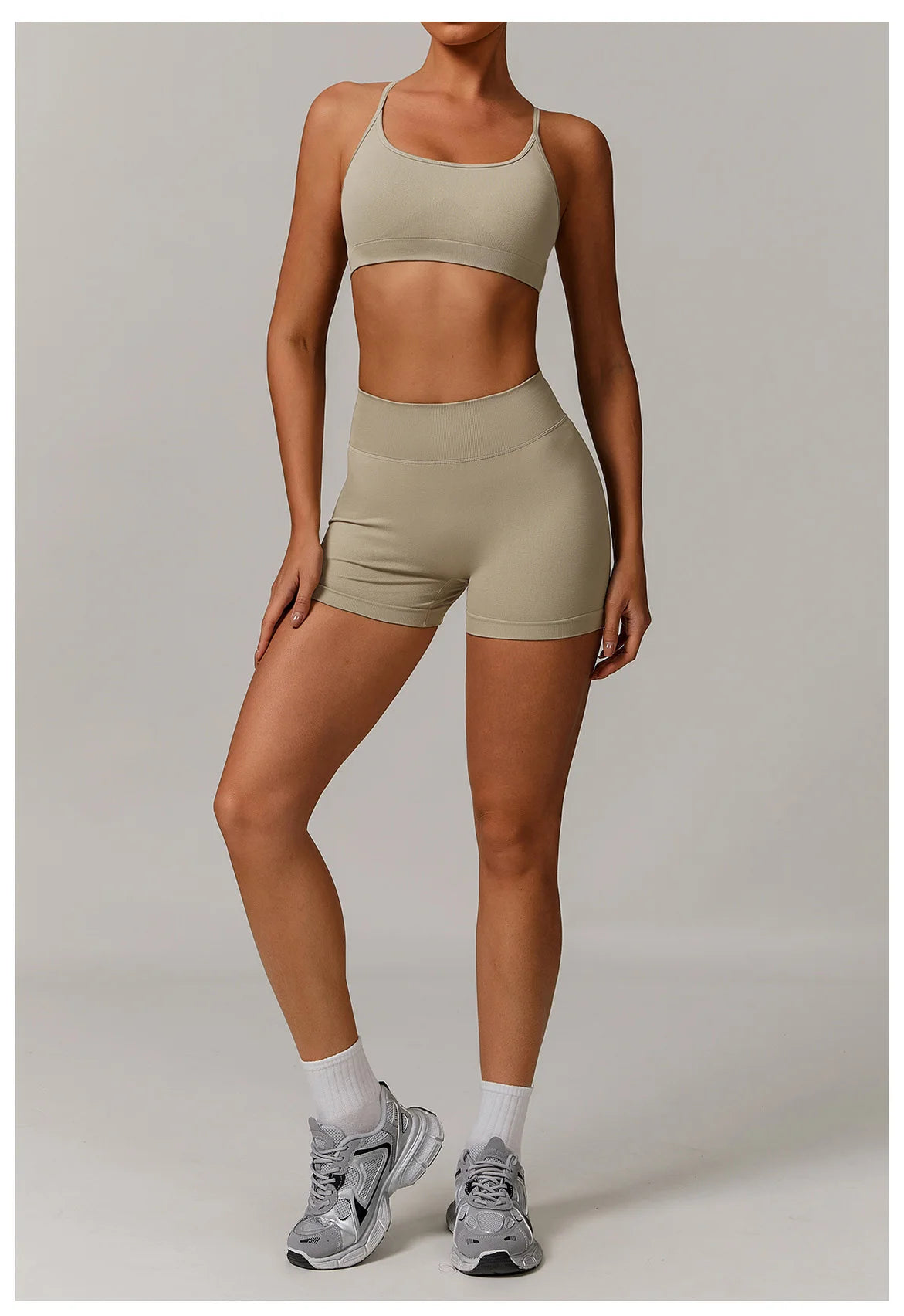 2/3PCS Yoga Set Women Workout Set Seamless Sportswear Gym Clothing Fitness Long Sleeve Crop Top High Waist Leggings Sports Suits