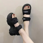 New Sports Sandals for Women Flat Bottomed Beach Shoes Thick Soled Casual Women Shoes Sandalias De Mujer 2025