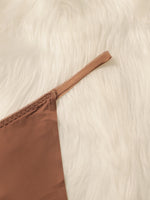 Minimalist and versatile hot selling sexy women's underwear oversized thong invisible underwear suitable for full dressing C2341