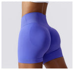 Summer Seamless High Waist Yoga Shorts Elasticity Sports Leggings Women Breathable Cycling Shorts Buttock Lift Gym Shorts Women