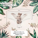Women Panties 3D Print Seamless Panties Women Underwear ANGEL CAT Cartoon Print Lovely Push Up Briefs Lingerie Thong for Female