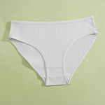 Women's Seamless Cotton Briefs Women Panties Solid Color Breathable Underwear Female Low Waist Soft Lingerie S-XXL