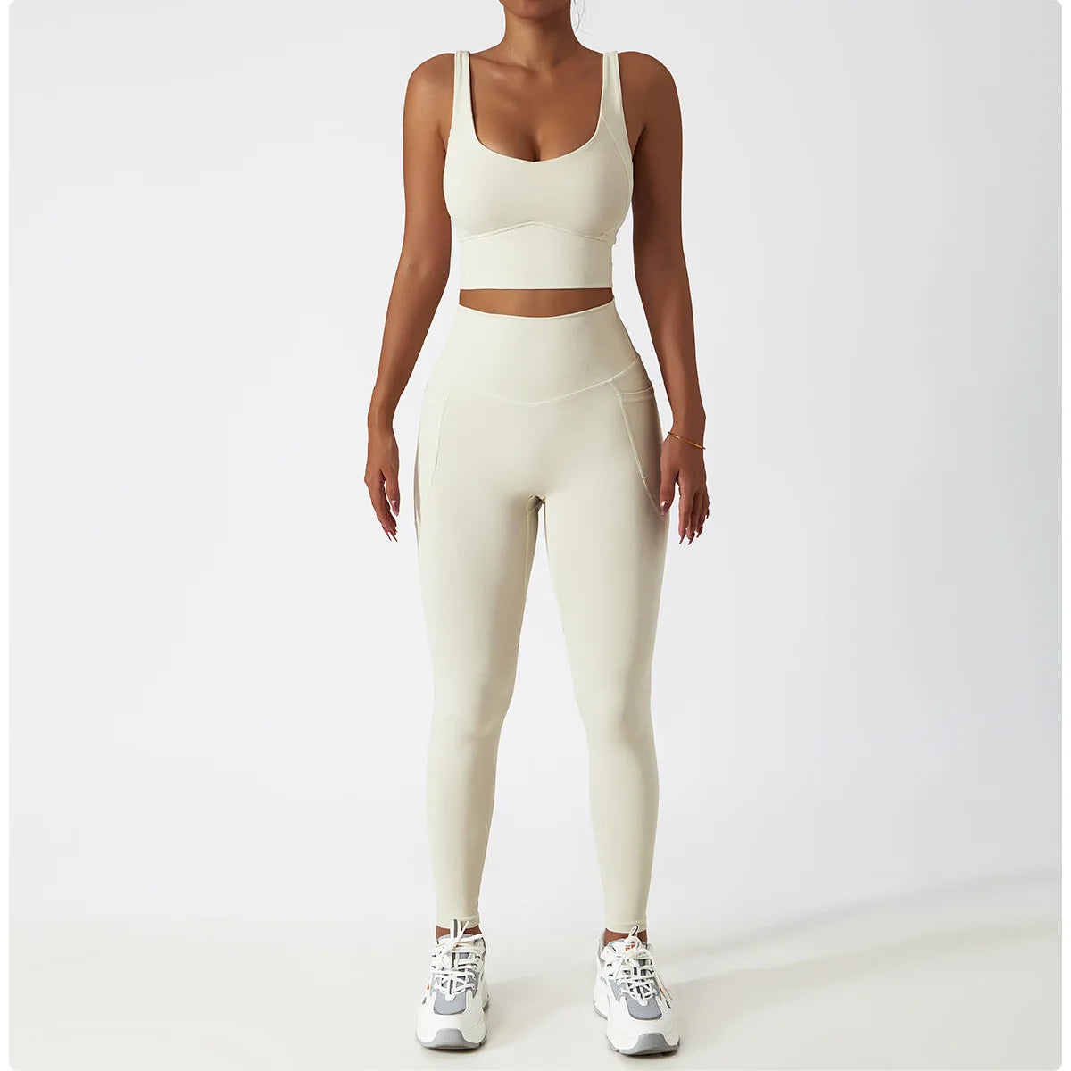 Comfort SkinFriendly Sports Bra With Chest Pad Tank Top Women Gym Fitness Running Yoga Bra Stretch Pull Up Vest Underwear Women