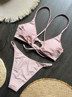 2026 Miyouj Push Up Bikinis New Two Piece Suit Bathsuit Sexy Bikini Sets Hollow Out Swimsuit String Bathwear Low Waist Swimwear