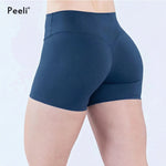 Sports Shorts Gym Clothes Woman Soft Feel Fitness Biker Shorts Workout Yoga Bottoms Pilates Running Activewear Athletic Leggings