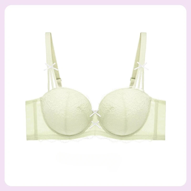 Big Chest Appears Smaller Thin Large Sizes Bra Gather Fold The Accessory Breast To Prevent Sagging Adjustable Text Bra SWD9013a