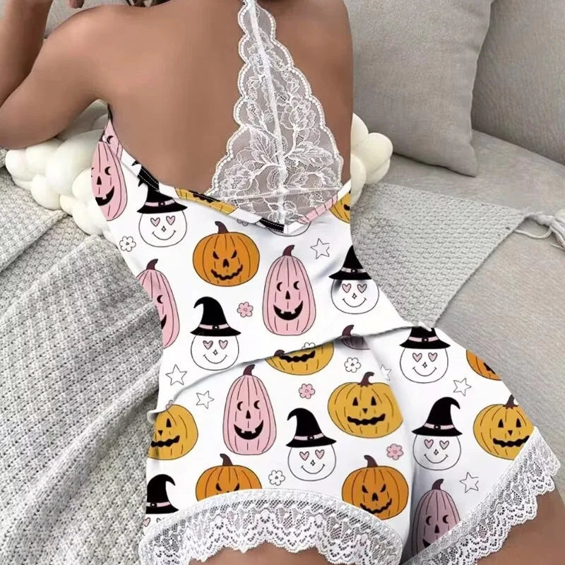 Casual milk silk sexy pajamas underwear shorts home clothes set