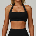 U-Neck Sports Underwear Women Yoga Bra Fitness Top Gym Workout Underwear Female Breathable Yoga Bras Roupas Feminina Yoga Tops