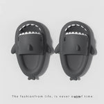 Cute Shark Slippers for Women & Men Summer Platform Night Glow-in-the-Dark Indoor Beach Slides Home Street Wear DIY Accessory