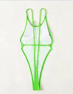 Extreme Mini Micro String Cross Backless Women Monokini Swimwear One Piece Swimsuit Female High Cut Bathing Suit Swim Beachwear