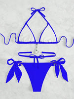 2026 Halter Rhinestone Diamond Bikini Women Swimsuit Female Swimwear Two-piece Bikini Set High Cut Bathing Suit Swim Beach Wear