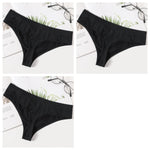3PCS/Set Seamless Thongs Women Panties G-String Sport Underwear Female Sexy Lingerie Low Waist T-Back Underpants M-XL Intimates