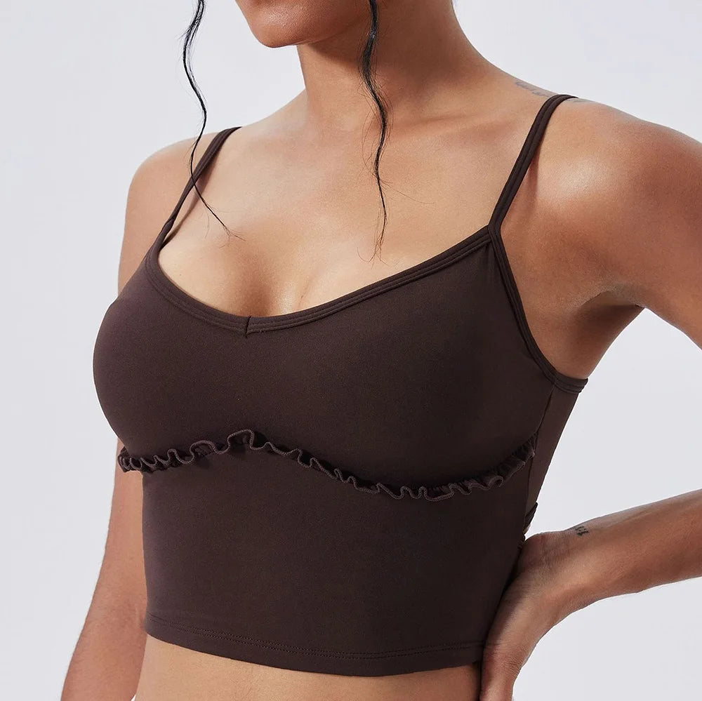 Yoga Set Sports Outfits Women Clothes Fitness Tracksuit Gym Loose straight-leg pants Workout Female Bra New Yoga Suit Sportswear