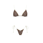 2026 New Sexy Hard Pack Ruffles Brazilian Bikini Women High Waist Swimsuits Backless Swimwear Push Up Biquini Beachwear