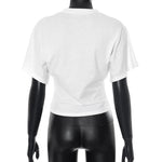 Fashion Casual Solid Gray Cropped T-shirt 2026 Woman Clothes O-neck Corset Tops Streetwear Girls Summer Autumn Short Tee Shirts