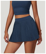 Golf Tennis Skirts with Pocket Women Gym Running Pleated Skorts Outdoor Sports Fitness Slim Shorts High Waist Yoga Golf Skirt