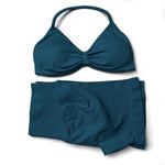 2 Pieces Gym Set Women Workout Clothes Scrunch Shorts Set Halter Sports Bra Fitness Top Woman Sportswear Yoga Set Outfits