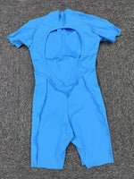 Short Jumpsuit Gym Clothes For Women Sportswear Fitness Overalls Backless Scrunch Booty Yoga Suit Sports Set Outfit