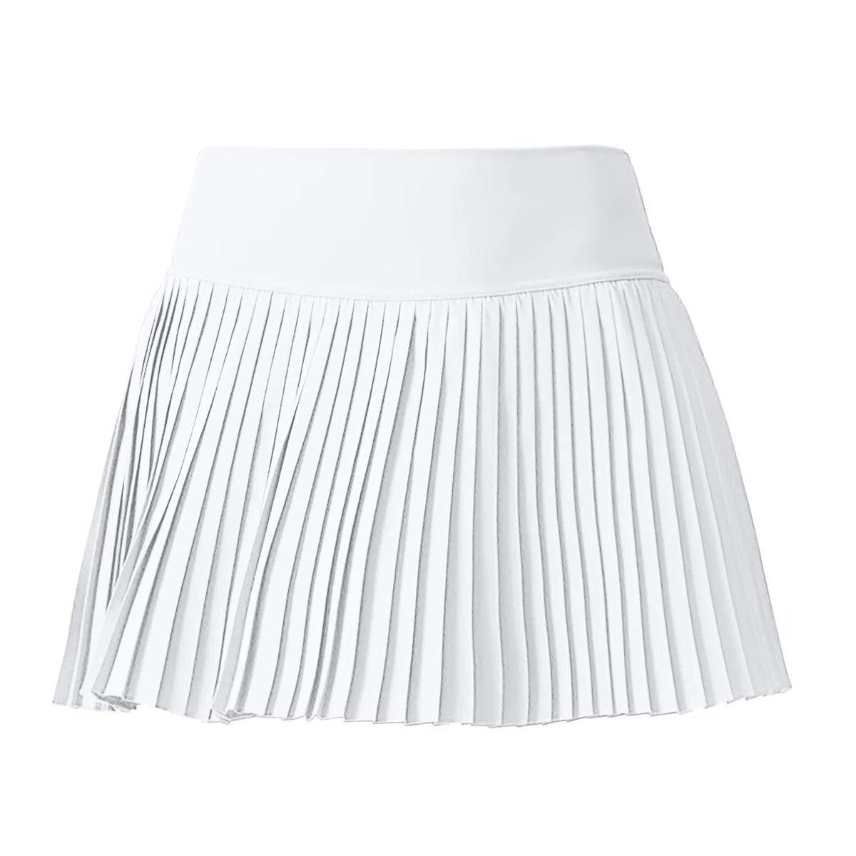 Summer Women Tennis Pleated Skirt With Inner Lining High Waist Double Layer Design Sport Sexy Fitness Yoga Skirts With Pockets