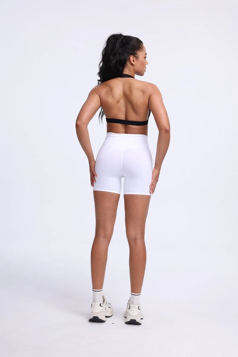 DIAS FIT JOY -Neck Hanging Neck Naked Feeling Yoga Bra for Running Fitness Cycling - Breathable Comfortable Sports Bra for Women