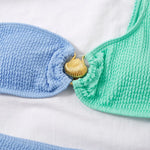 Sexy Seashell High Waisted Bikini 2026 Women Swimsuit Two Pieces Swimwear Female Bikinis Set Neon Green Bathing Suits Biquini