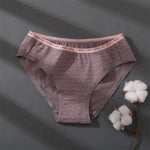 Women Printing Floral Panties 3Pcs/set Low-Rise Cotton Briefs Female Comfortable Underwear Female Soft Panties Lingerie M-2XL