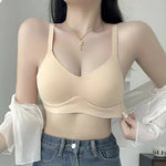 Seamless Bras For Women Non-wire Brassiere Push Up Bra No Steel Ring Tube Bra Top Underwear Female Sexy Lingerie S-3XL
