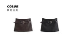American A-line Half Length Skirt Spring/summer Small Spicy Girl High Waist Slim Fit Tight Sexy Shining Leather Short Skirt 3XQZ
