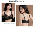 Japanese Sexy Spitze Büstenhalter ohne Bügel, Push Up für kleine Brust, Seitlich glättend, Anti-Sagging, Neu Bestseller MOYISU B