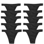10Pcs/Set Women Seamless Panties Ribbed Underwear Sexy Lingerie High Leg Cut Female Sports Underpants Femme Thongs